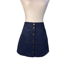 Old Navy Navy Blue Mini Skirt